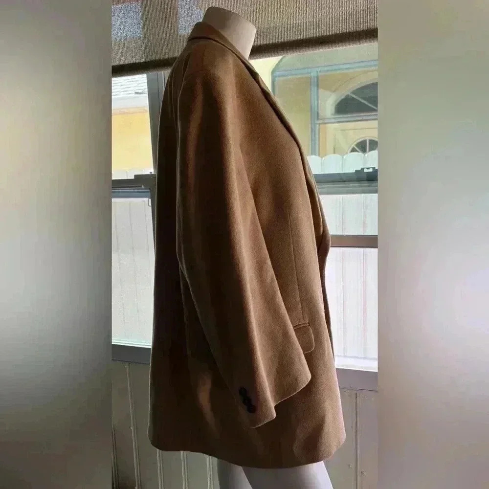 Men’s Gianfranco Ruffin 100% camelhair, suit, jacket; Quiet luxury, Ivy League - Picture 4 of 5